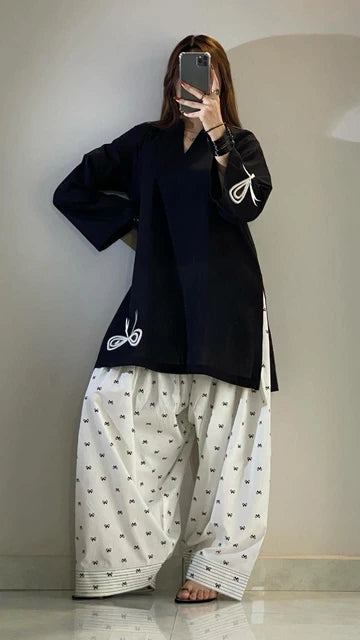 Singar Emb Farshi Shalwar Set