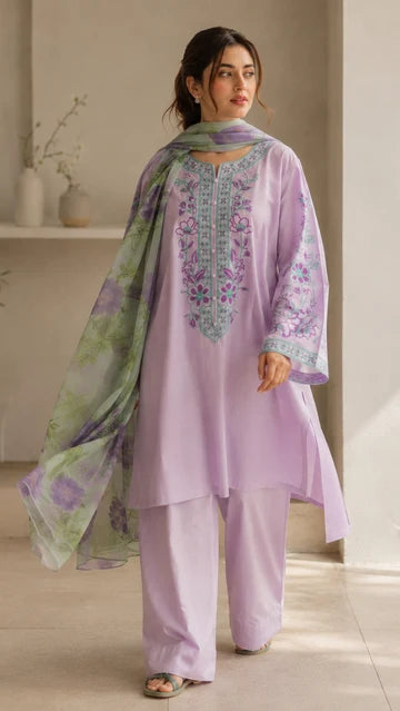 Jamaima Emb Farshi Shalwar 3pc