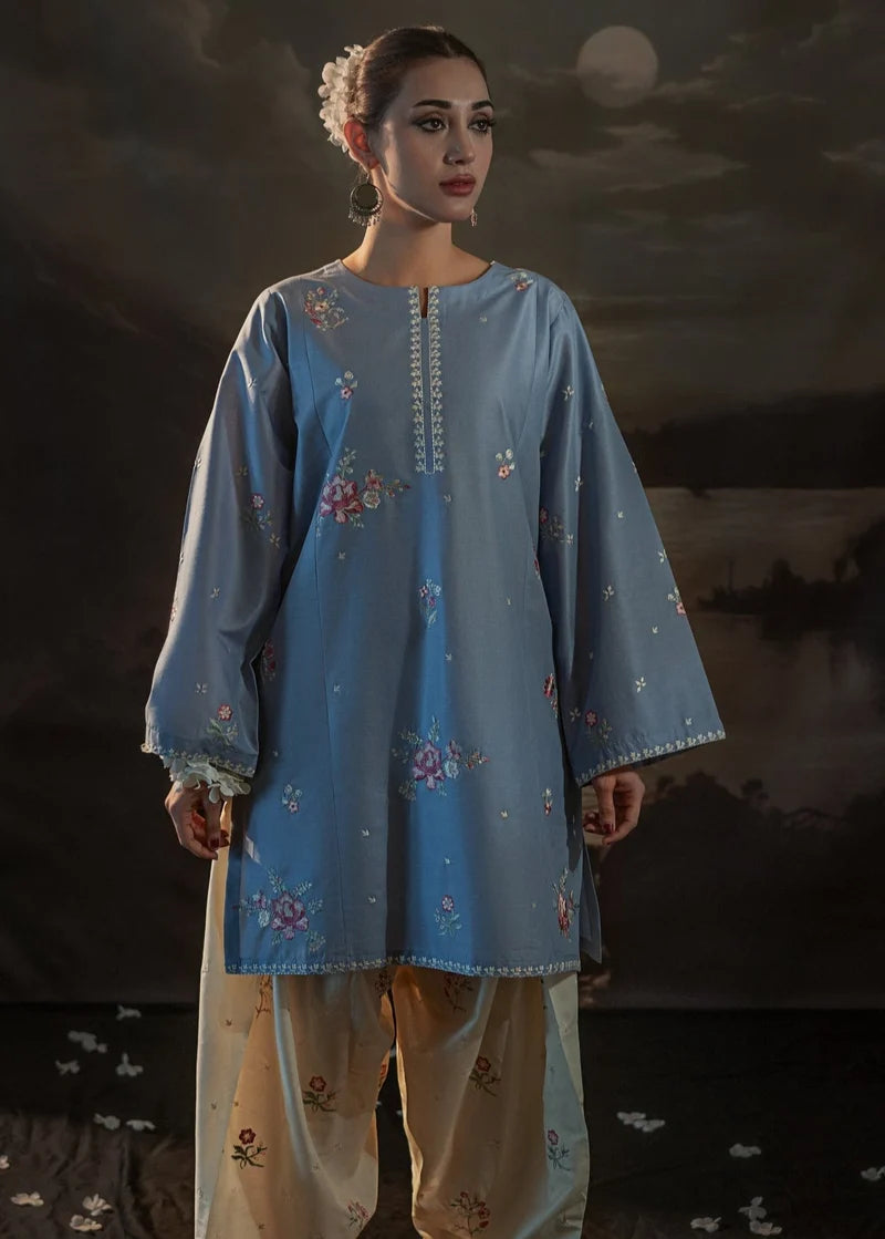 Fiza Embroidered Set