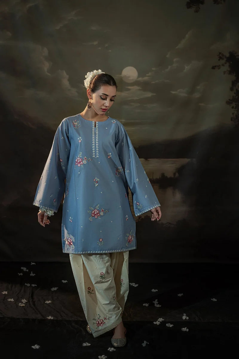 Fiza Embroidered Set