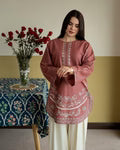 Falak Emb Farshi Shalwar Set
