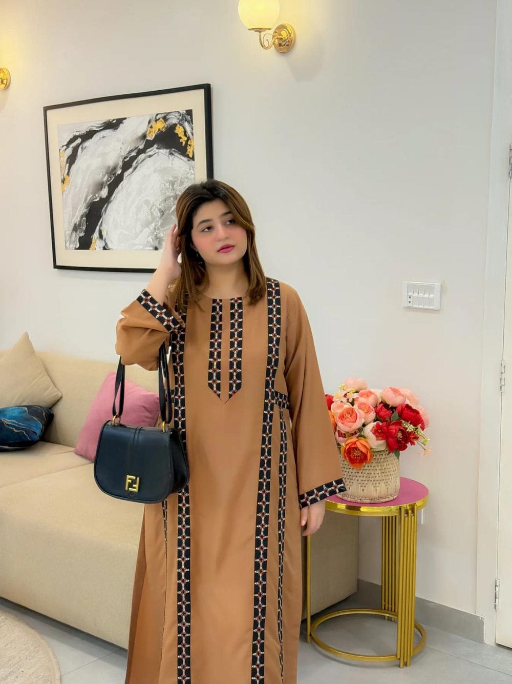 Zainab Emb Airline Style