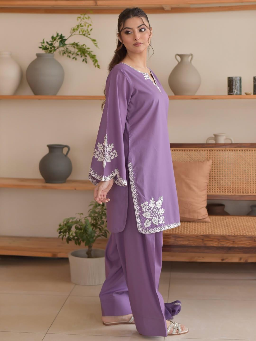 ANAR LAWN 3PC ( FARSHI SHALWAR )