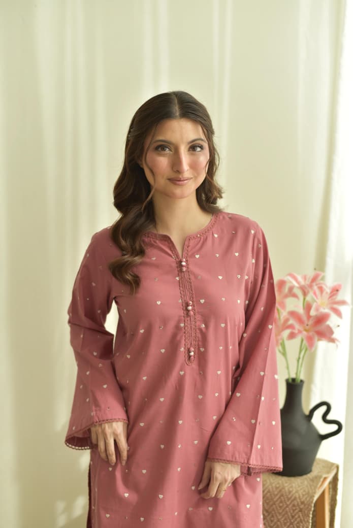 ROSE LAWN 3PC   PINK PURPLE