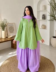 Khas Emb Farshi Shalwar 3pc